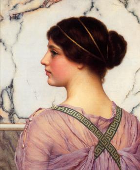 約翰 威廉 格維得 A Grecian Lovely 約翰 威廉 格維得 A Grecian Lovely